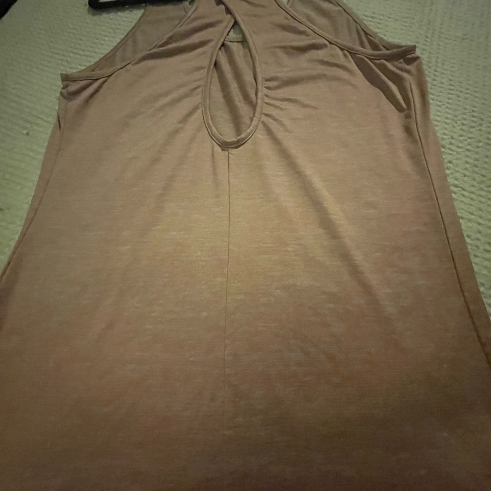 Women’s Modal Racerback Keyhole Back Tank Top Size M - Picture 6 of 10